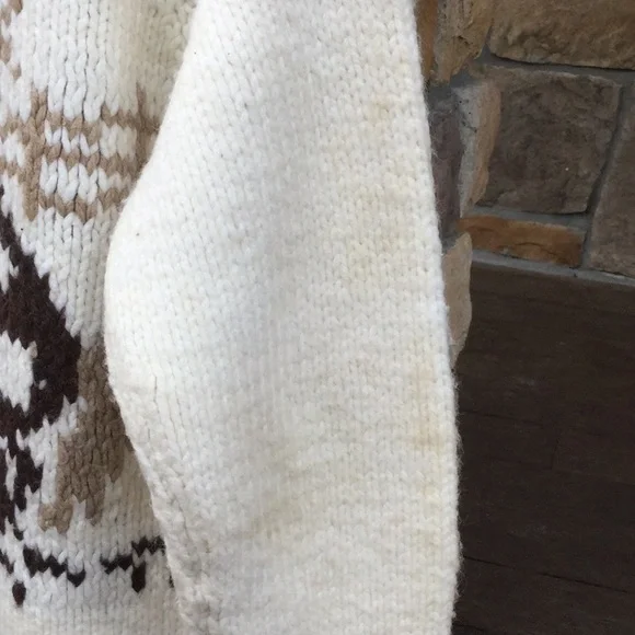 Handmade equestrian knit sweater horse rodeo boho festival cowgirl Americana - Picture 10 of 16